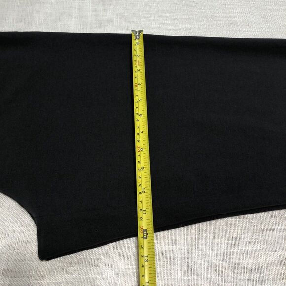 Eileen Fisher Pants L Gray Crepe Pull On Ankle Slim Straight Minimalist Preppy - Picture 14 of 15